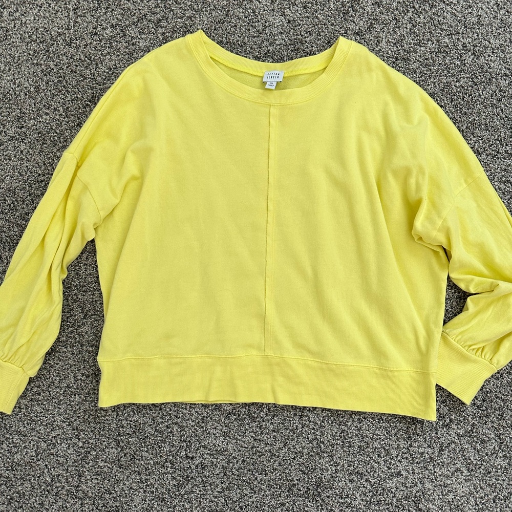 Terry cloth long sleeve